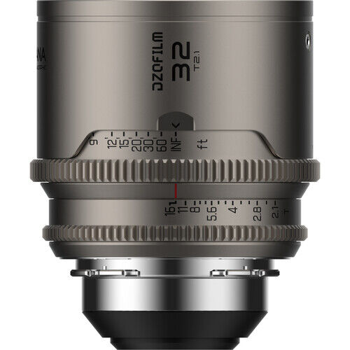 DZOFilm Arcana 32mm Anamorphic Prime Lens (ARRI PL, Titanium - Imperial)