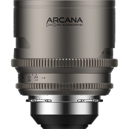 DZOFilm Arcana 75mm Anamorphic Prime Lens (ARRI PL, Titanium - Imperial)