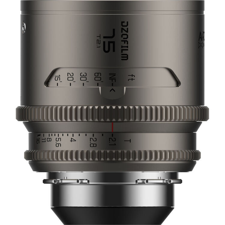 DZOFilm Arcana 75mm Anamorphic Prime Lens (ARRI PL, Titanium - Imperial)