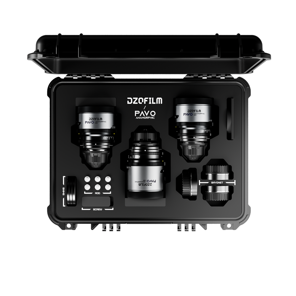 DZOFilm PAVO T2.1 2x Anamorphic 28/40/75mm 3-Lens Set