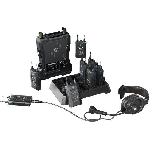 E.F.H. Hollyland Solidcom M1 Full-Duplex Wireless Intercom Solution - 8 Beltpacks