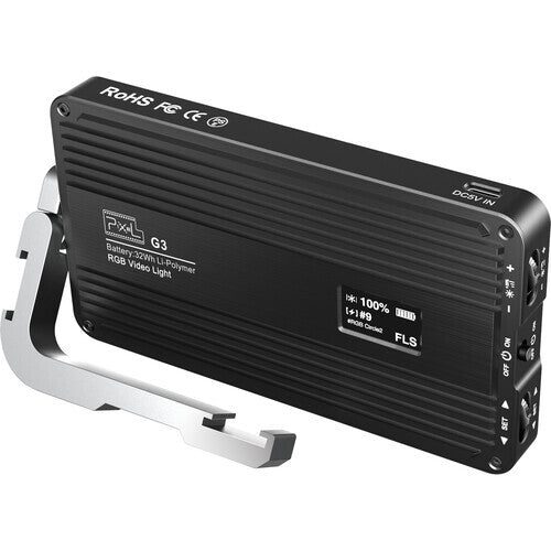 Pixel G3 Pocket RGB Video Light with Integrated Tilt Bracket
