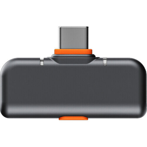 Hollyland LARK M2S Wireless Receiver with USB-C Connector for Mobile Devices (2.4 GHz, Shine Charcoal)
