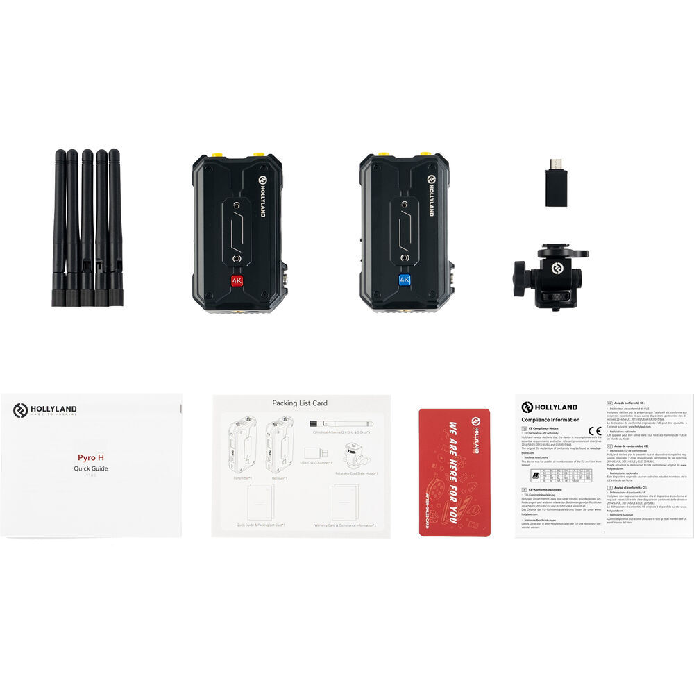 Hollyland Pyro - H 4K HDMI Wireless Video Transmission System