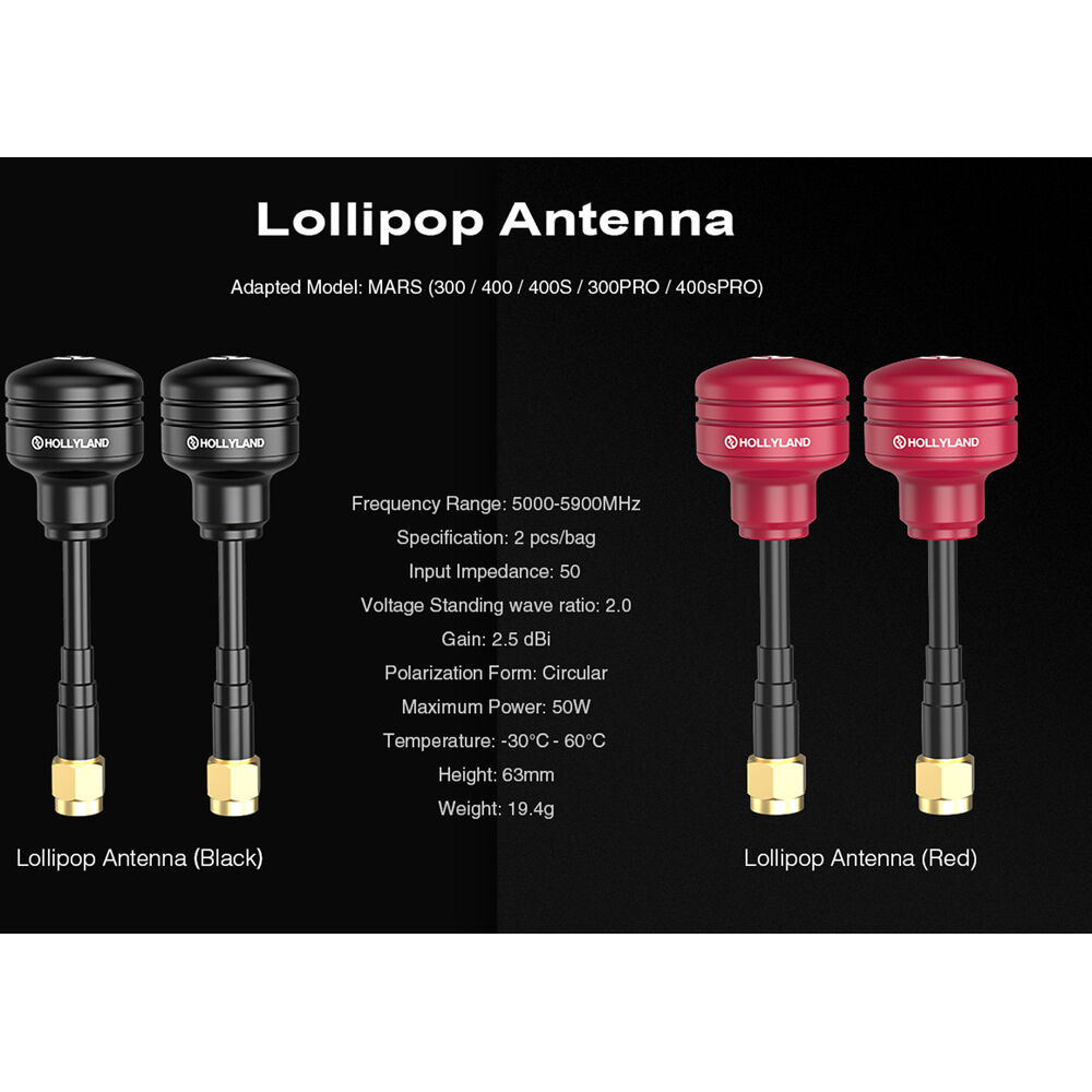 Hollyland Lollipop Antenna for Mars 300/Mars 300 PRO/Mars 400/Mars 400S/Mars 400S PRO
