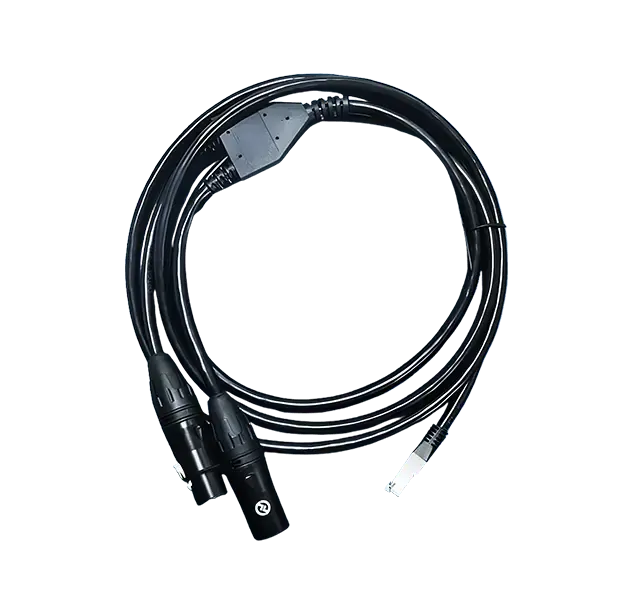 Hollyland Ethernet to Dual XLR Cable for Cascading Hollyland Intercom Systems