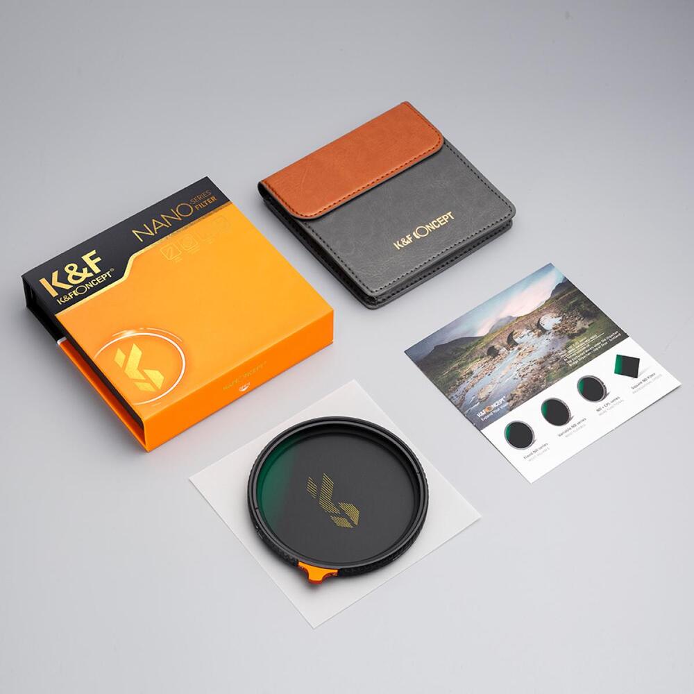 KF Concept Nano X 82mm 1/4 Black Mist With ND2-32 Filter