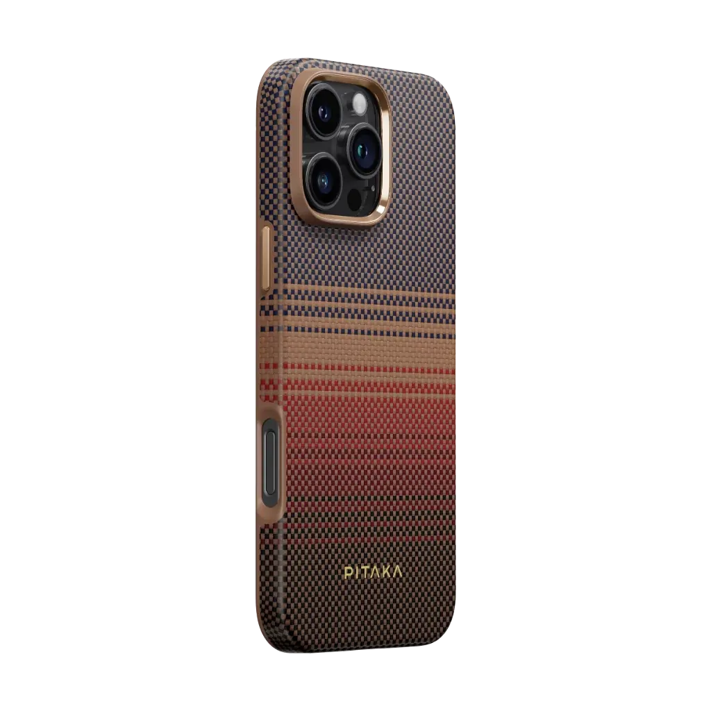 PITAKA Aramid Fibre UltraGuard Case for iPhone 16 Pro Max Sunset