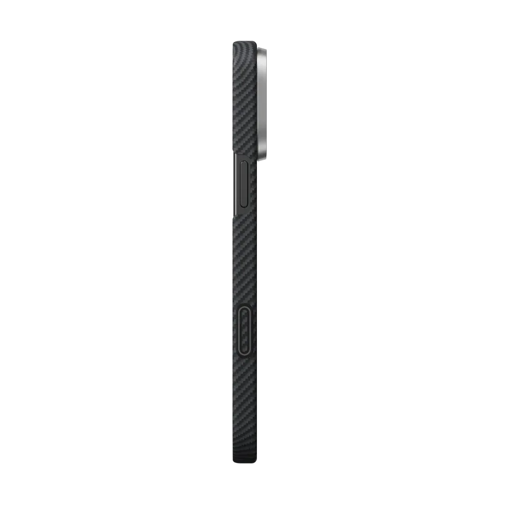 PITAKA Aramid Fibre Ultra-Slim Case for iPhone 16 Pro Black/Grey
