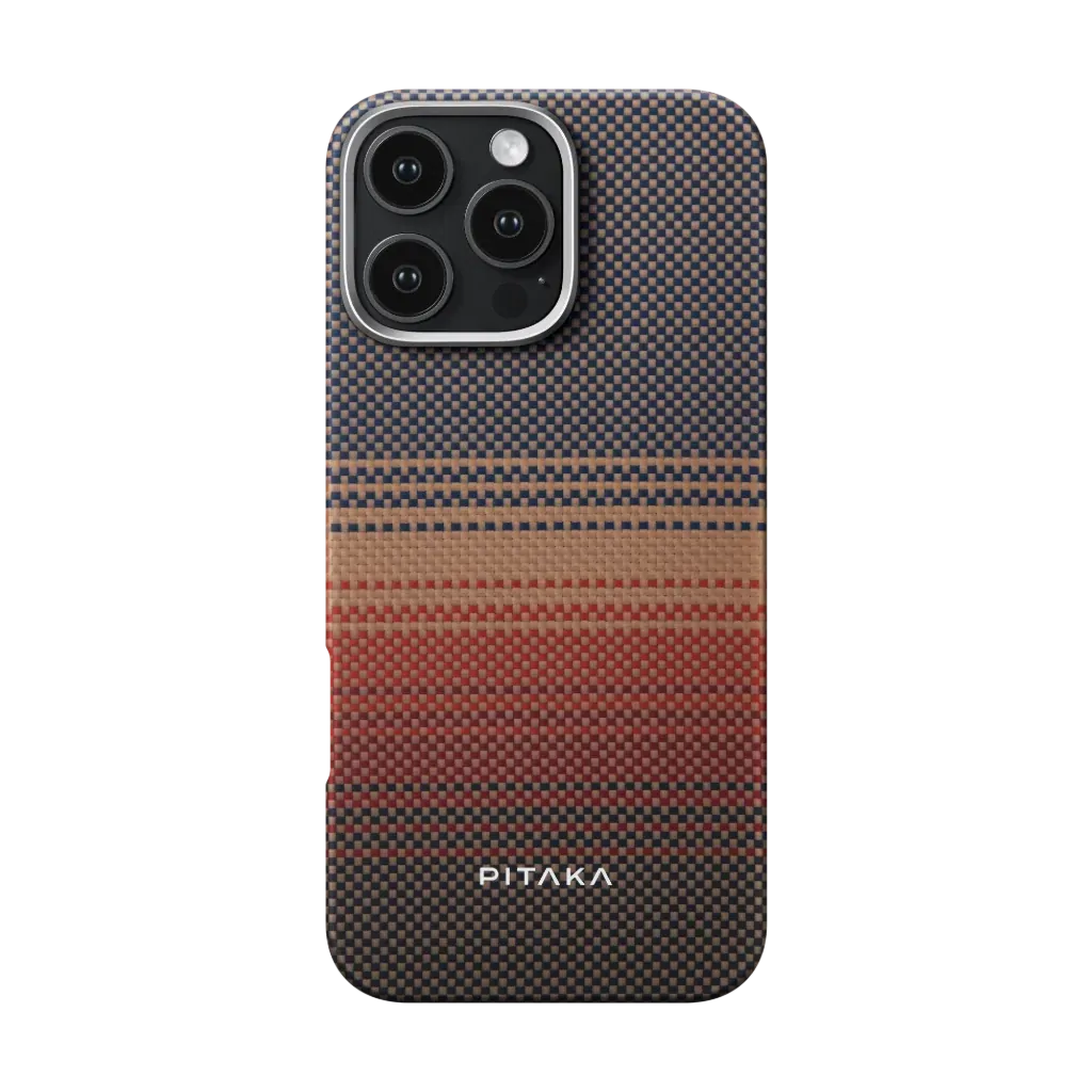 PITAKA Aramid Fibre Ultra-Slim Case for iPhone 16 Pro Max Sunset