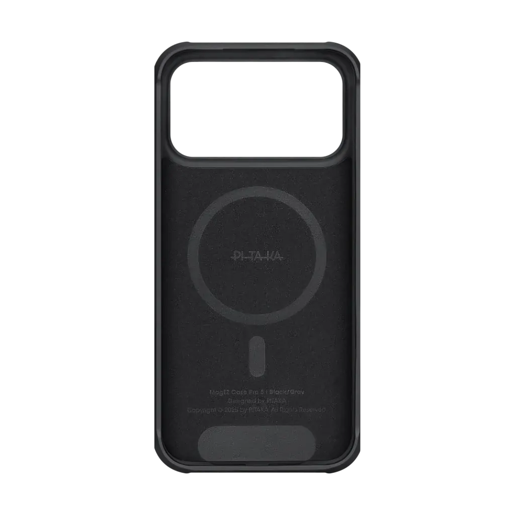 PITAKA Aramid Fibre ProGuard Case for iPhone 17 Pro Max Black/Grey