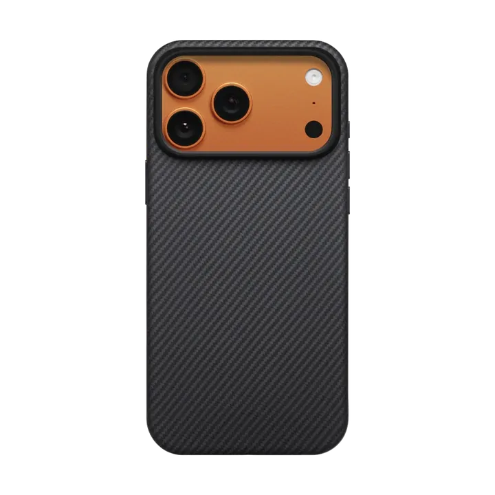 PITAKA Aramid Fibre UltraGuard Case for iPhone 17 Pro Black/Grey