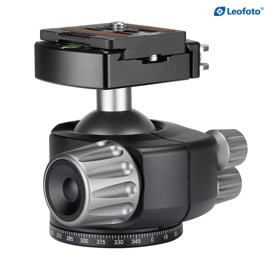 Leofoto LH-40LR Low Profile Quick Release Ball Head (DOUBLE-ACTION)
