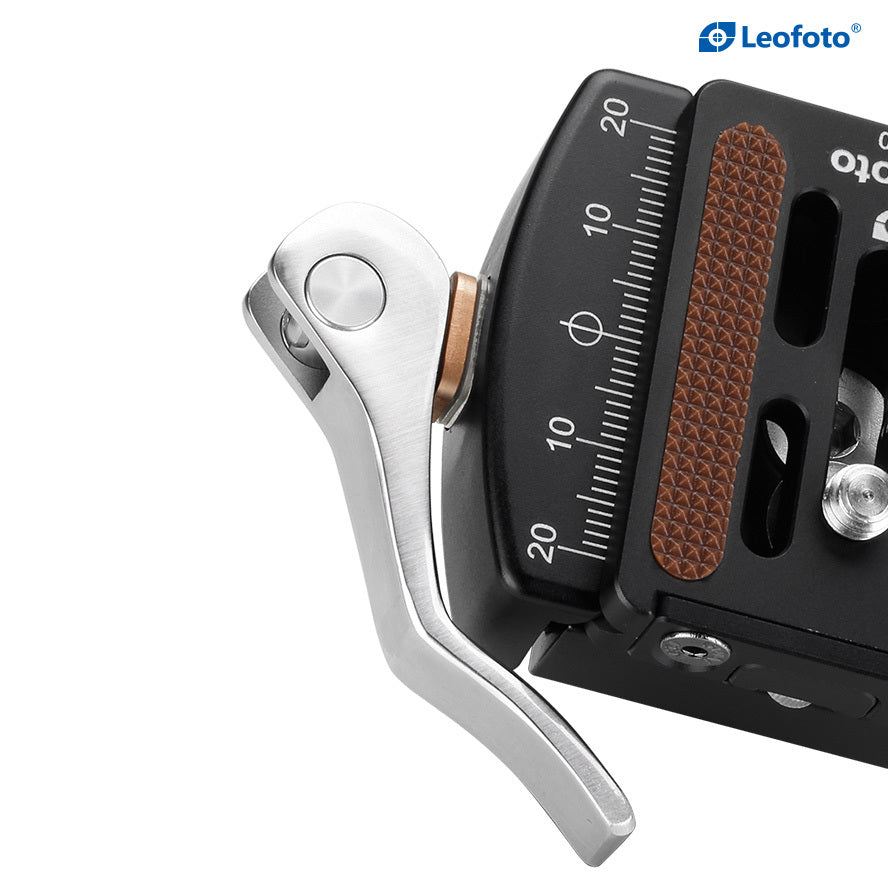 Leofoto LH-40LR Low Profile Quick Release Ball Head (DOUBLE-ACTION)