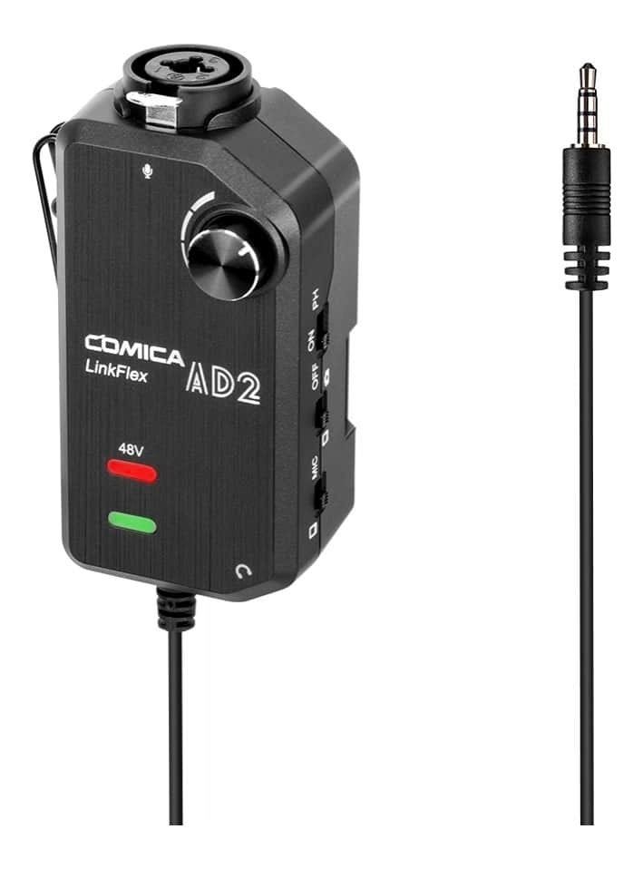 Comica LinkFlex-AD2 Single-Channel Microphone and Guitar Interface