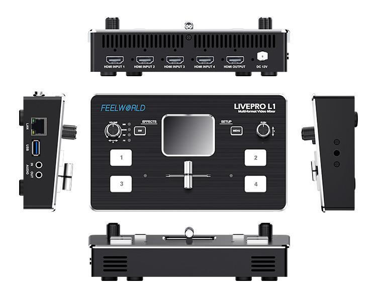 FEELWORLD LIVEPRO L1 Multi-format Video Mixer Switcher
