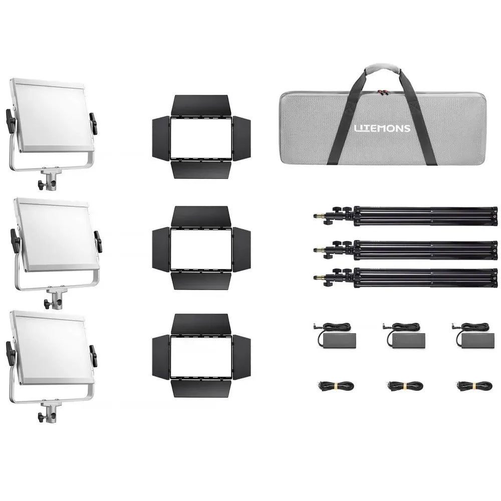 Godox Litemons LP1200R RGB LED Light Panel (3-Light Kit)
