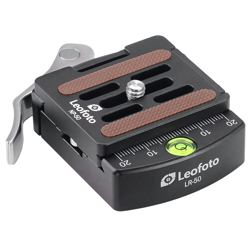 LEOFOTO LR-50 50MM Quick Release Clamp With NP-50 PLATE