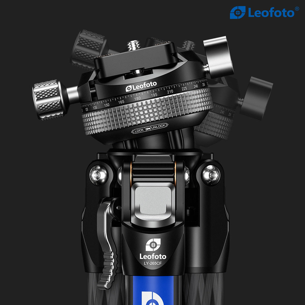 Leofoto Carbon Fibre Travel Tripod LY-265CF (Black)
