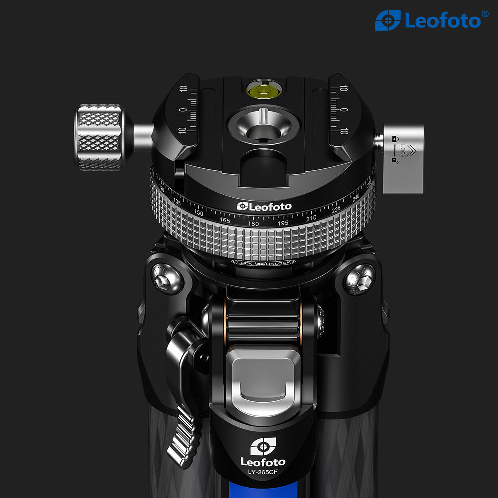Leofoto Carbon Fibre Travel Tripod LY-265CF (Black)