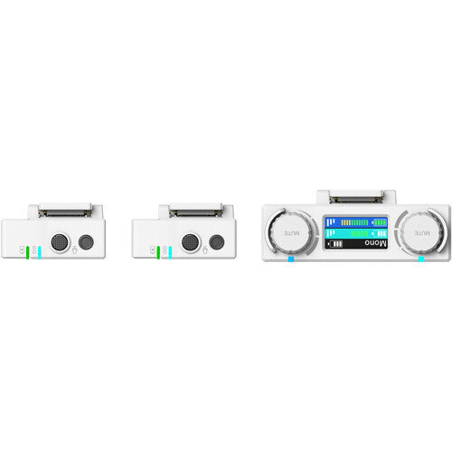 Hollyland LARK 150 Wireless Duo Microphone System (2.4 GHz, White)