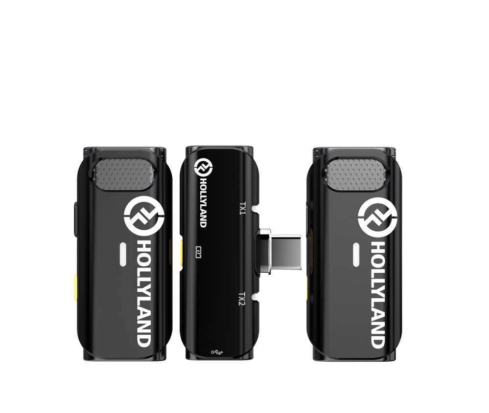 Hollyland Lark C1 Duo (2 TX + 1 RX) With USB-C Connector
