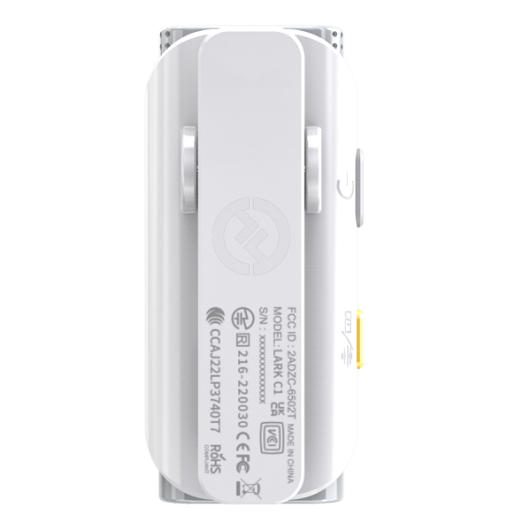 Hollyland Lark C1 Duo White (2 TX + 1 RX) for Apple Devices