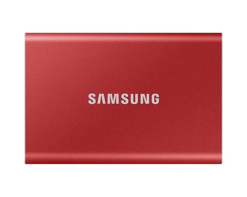 SAMSUNG 1TB PORTABLE SSD T7 USB3.2 - Madellic Red