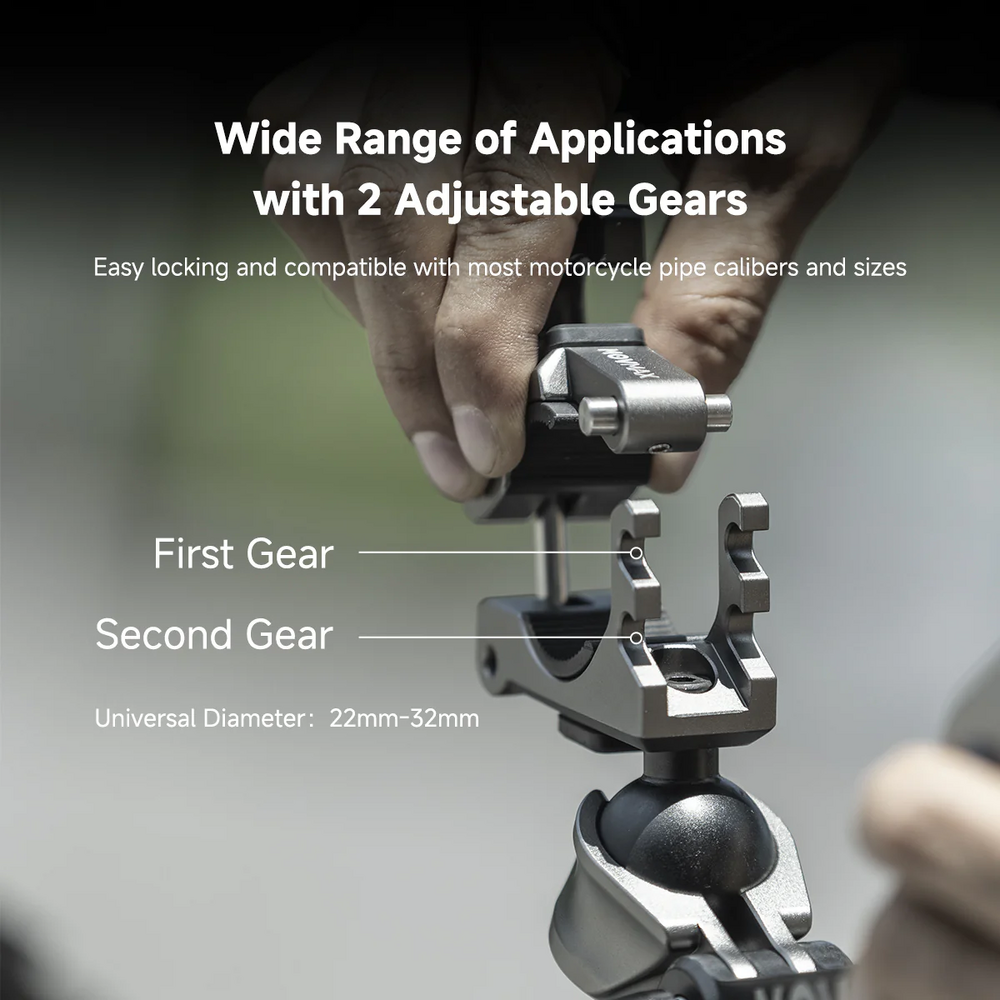 Movmax Blade Arm Motorbike Cycling Mount Clamp