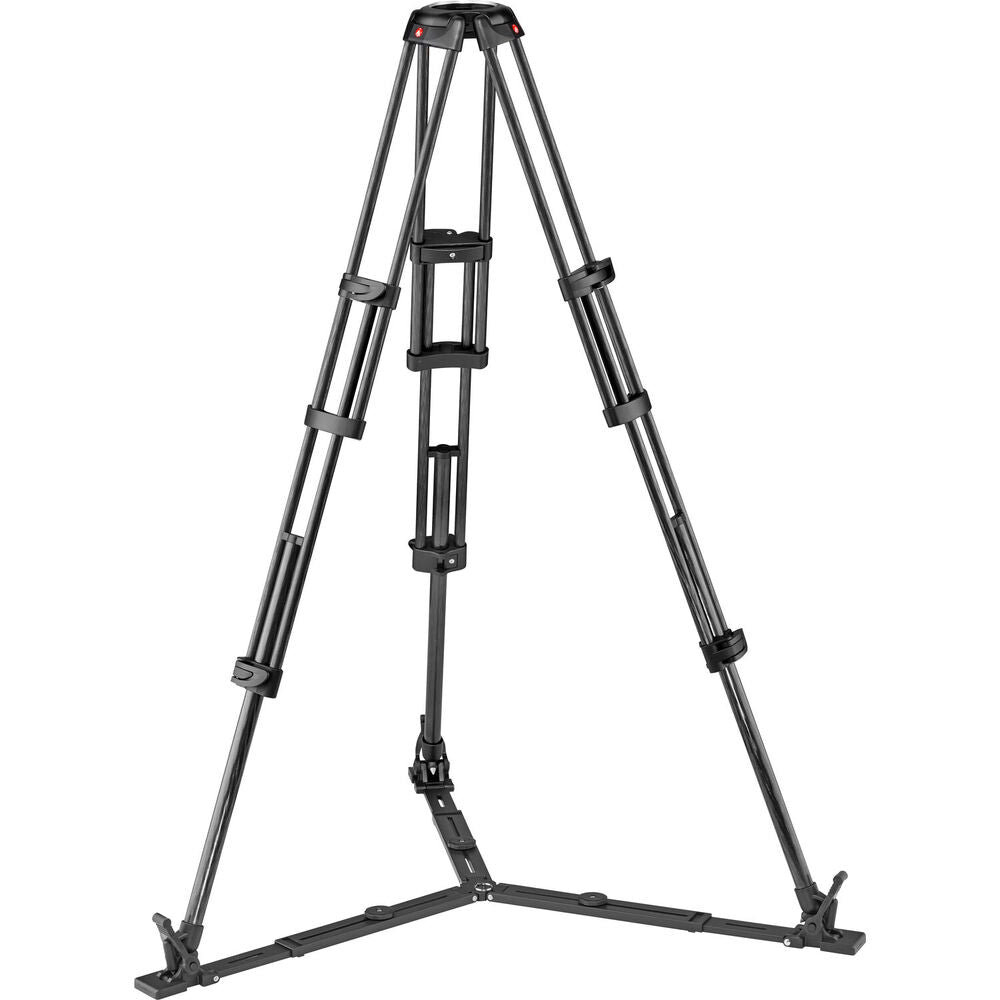 Manfrotto Nitrotech 608 video head with Carbon Fibre twin leg tripod kit