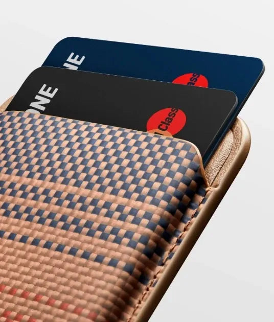 Pitaka MagSafe Woven Wallet Sunset