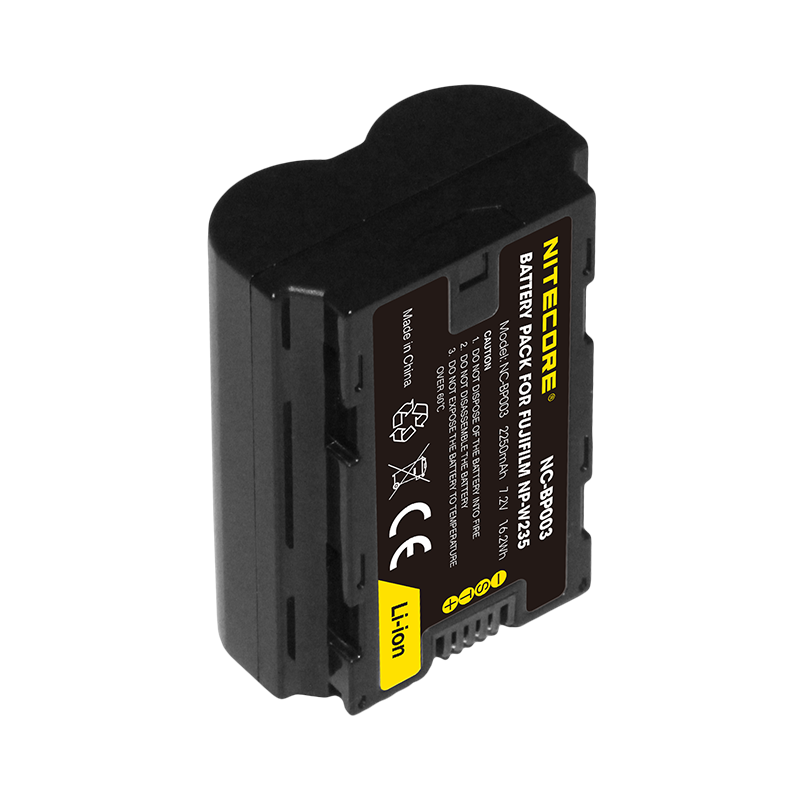 NITECORE NP-W235 Battery Compatible with X-T4 GFX100S Cameras