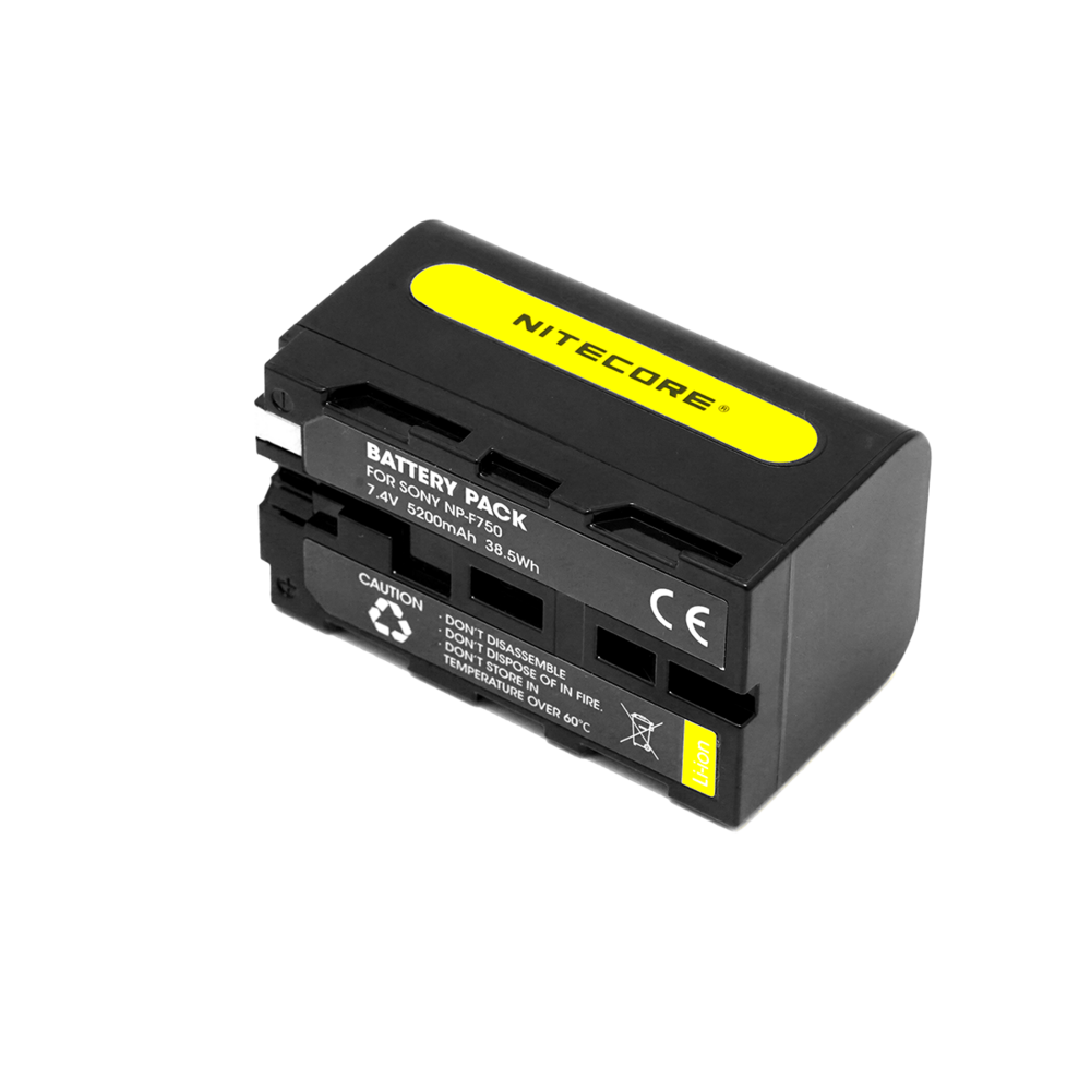 Nitecore 5200mAh F750 Rechargeable Li-ion Battery