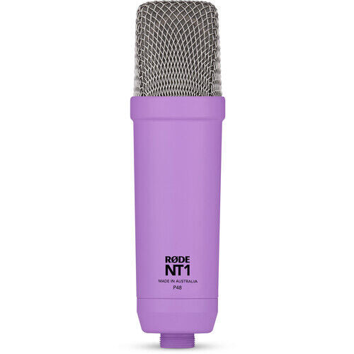 RODE NT1 Signature Series Large-Diaphragm Condenser Microphone (Purple)