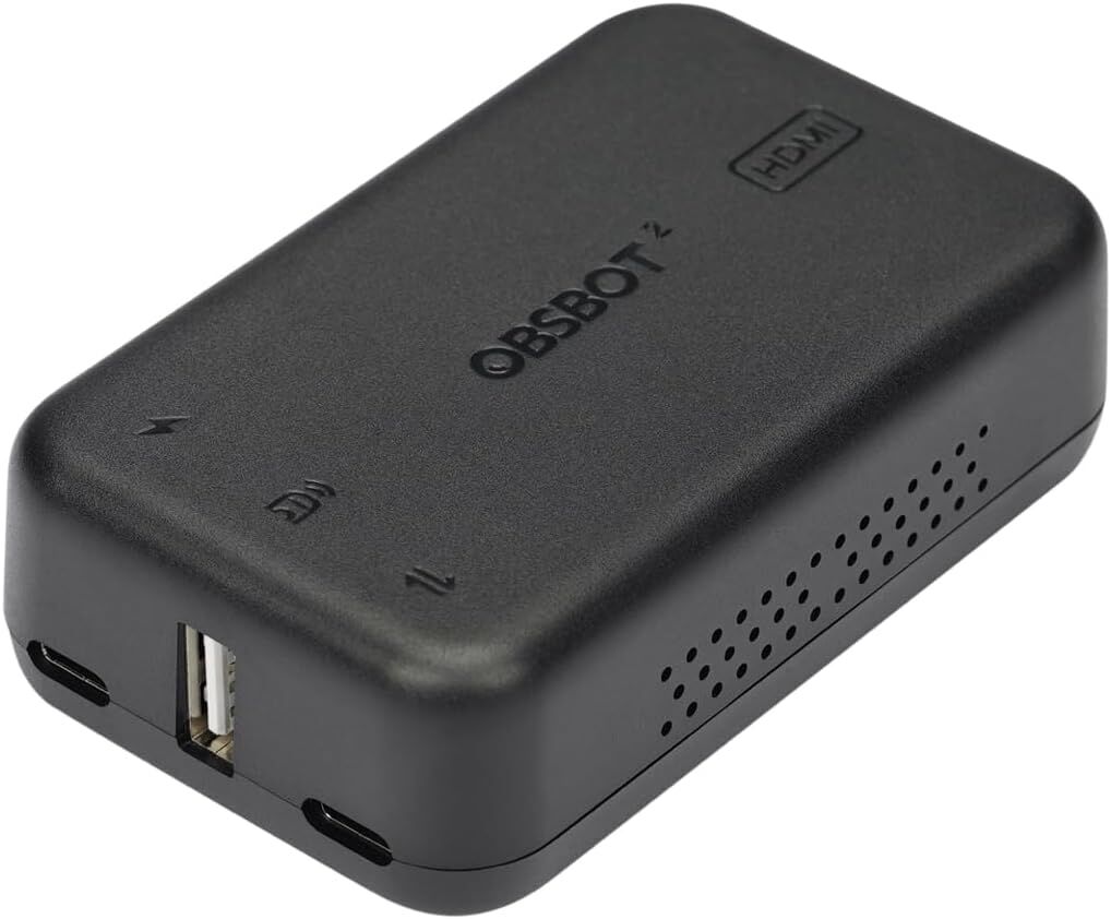 OBSBOT UVC to HDMI Adapter 2nd Gen for Tiny 2, Tiny 4K/1080P, Meet 4K/1080P, UVC Webcams