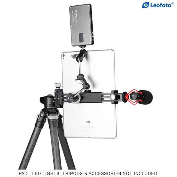 LEOFOTO PC-190 IPAD CLAMP (MAX LOAD 8 KG , CLIP RANGE 115-190MM , ACRA SWISS)