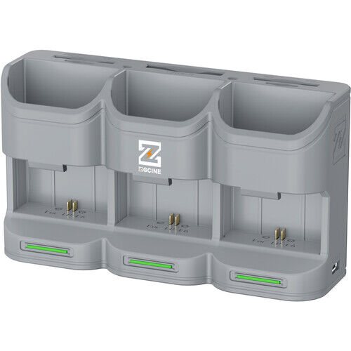 ZGCine Camera Tri Battery Charging Case for Canon LP-E6 Battery Family