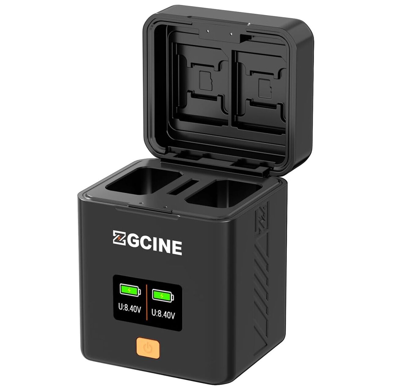 ZGCINE PS-FW50 Charging Case USB-C PD Fast Dual Charger for Sony NP-FW50 Camera Battery