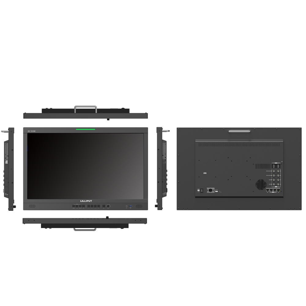 Lilliput Q24 23.6" 4K HDR Monitor with 2 x 12G-SDI and 1 x HDMI 2.0 inputs