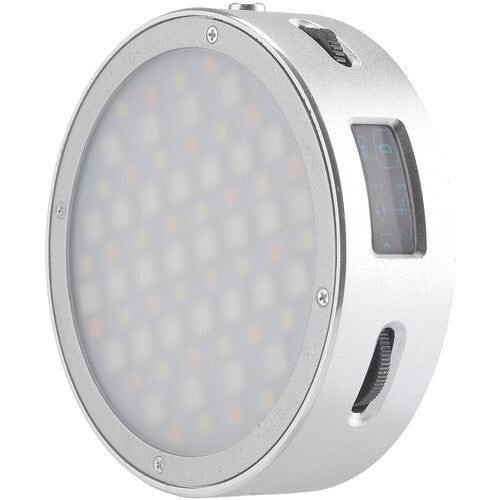GODOX R1 RGB LED Mini Light (2500K- 8500K , SILVER , MAGNETIC)