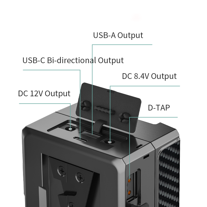 Rolux Dynasty-II 99w V-Mount Battery