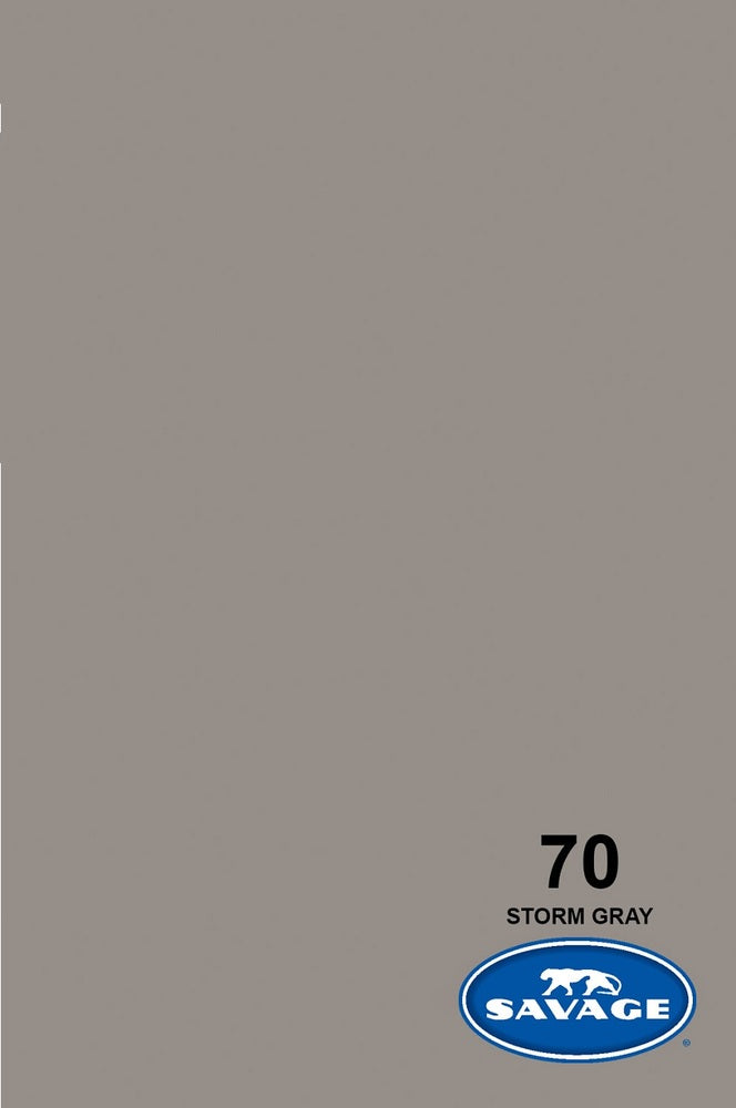SAVAGE #70 Gray Sky 2.72x11m WIDETONE Seamless Photography Background Paper