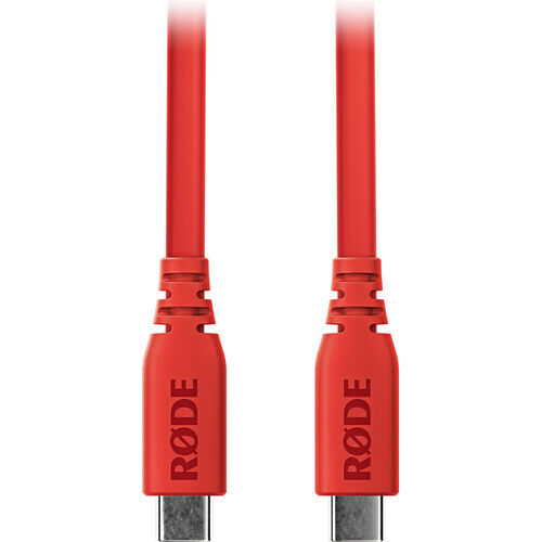 RODE SC17 USB-C to USB-C Cable (Red, 5')