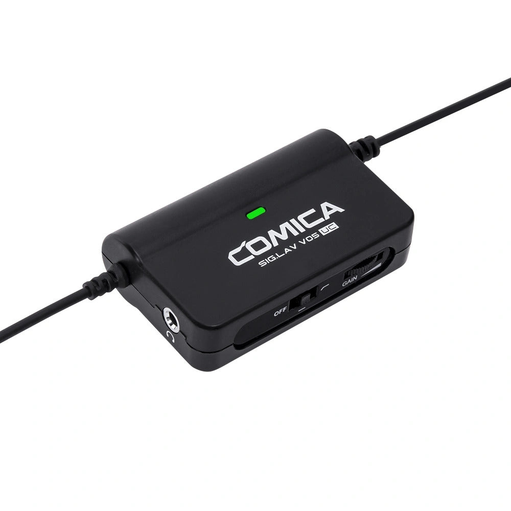 Comica Multi-functional Single Lavalier USB Type-C for Smartphone & Camera