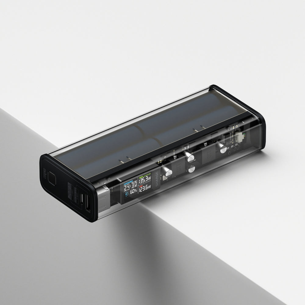 Sharge 140 Power Bank - Capacity 20000mAh - Black Version