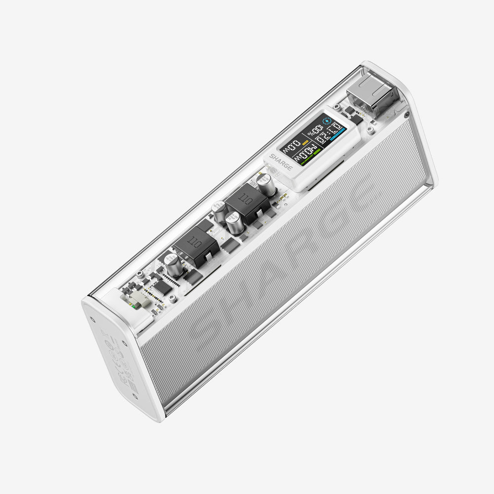 Sharge 140 Power Bank - Capacity 20000mAh - White Version