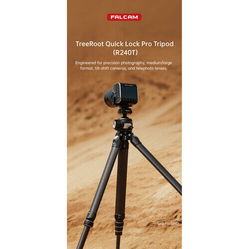 Falcam TreeRoot Quick Lock Pro Heavy Duty Tripod (R240T)