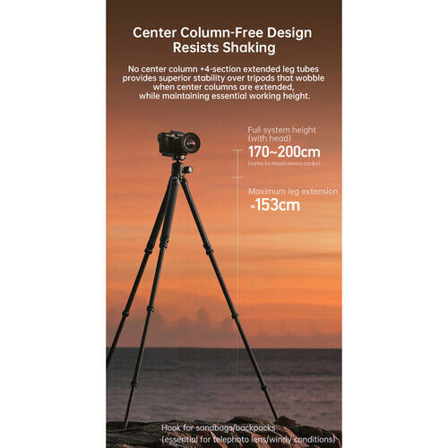 Falcam TreeRoot Quick Lock Pro Heavy Duty Tripod (R240T)