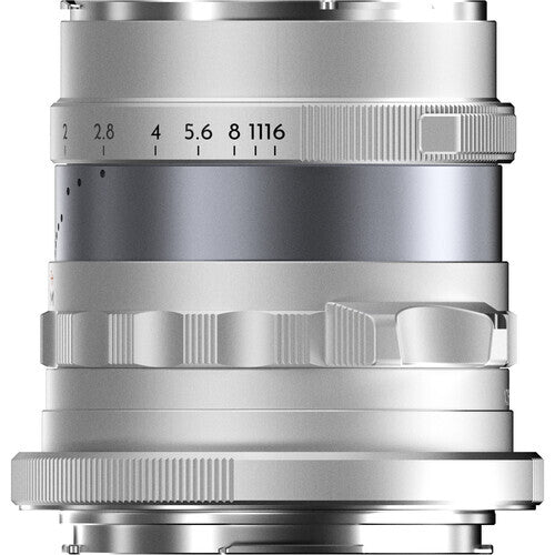 Thypoch Full-Frame Photography Lens Simera 28mm F1.4 for Canon RF Mount (Silver)