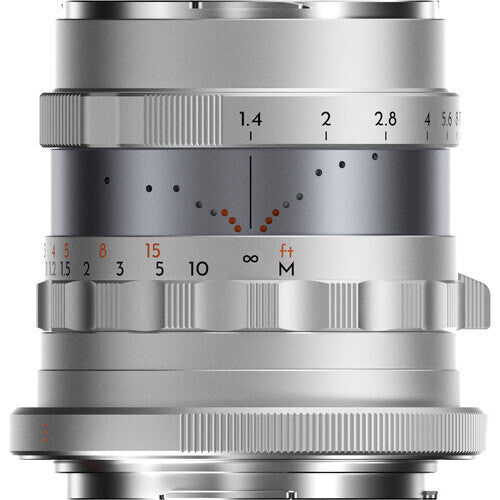 Thypoch Full-Frame Photography Lens Simera 28mm F1.4 for Canon RF Mount (Silver)